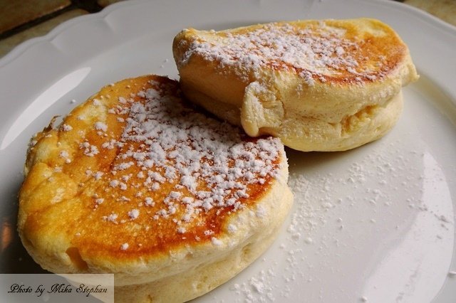 クリームチーズのふわふわパンケーキが食べたくて レシピ作った 笑 ミッドライフクライシス In France